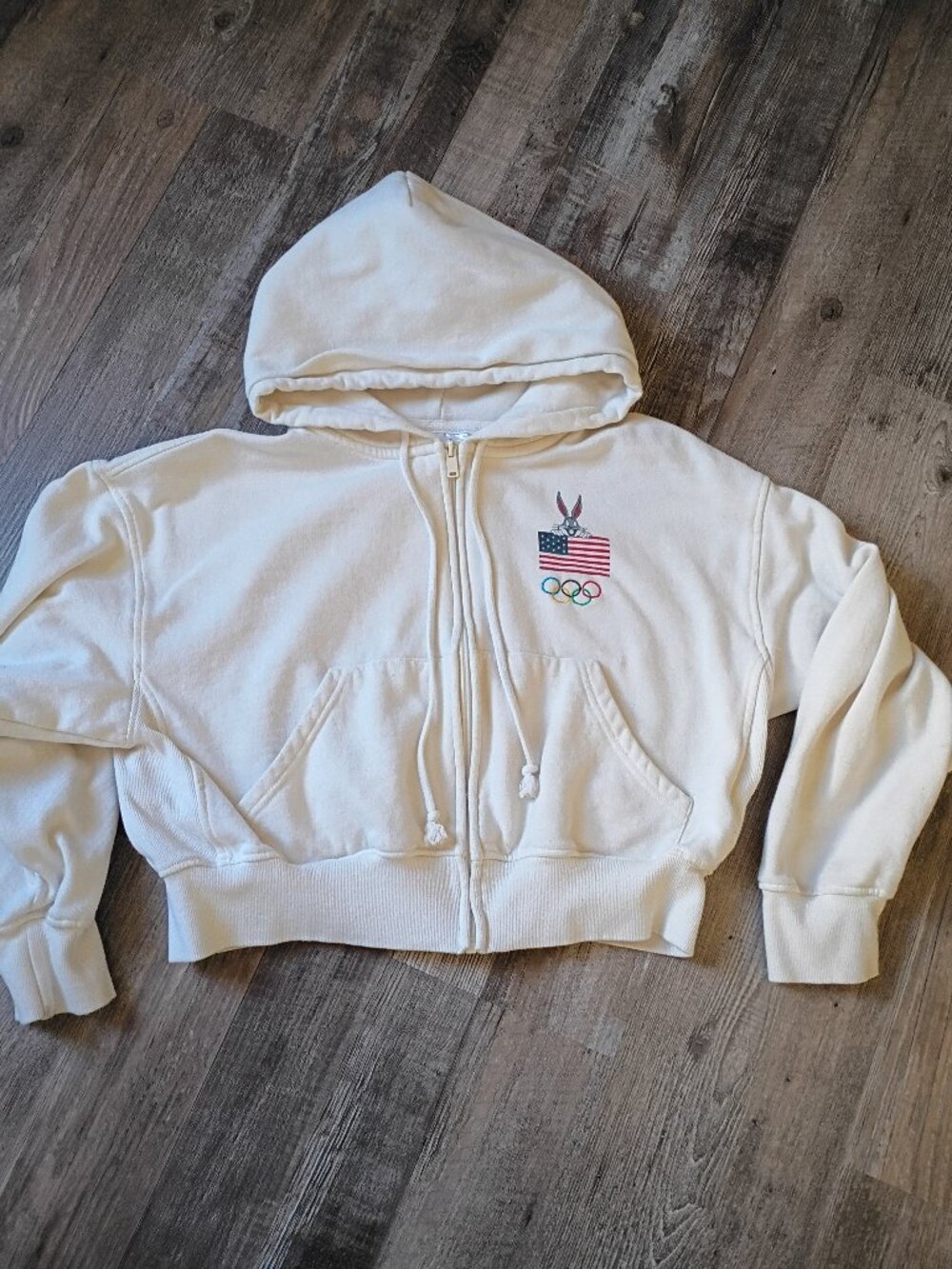 Looney Tunes Team USA Olympic Full Zip Hoodie